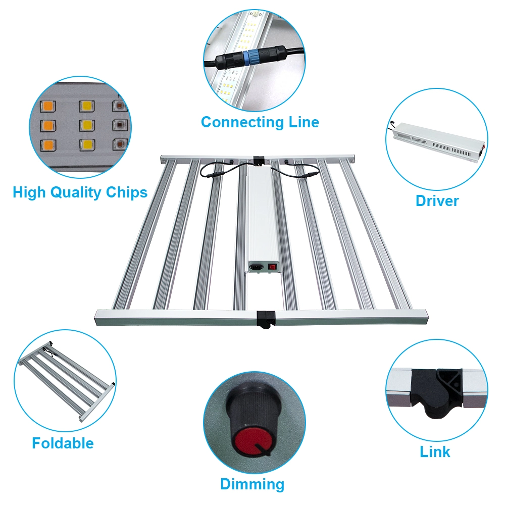 650W Folded LED Plant Grow Light